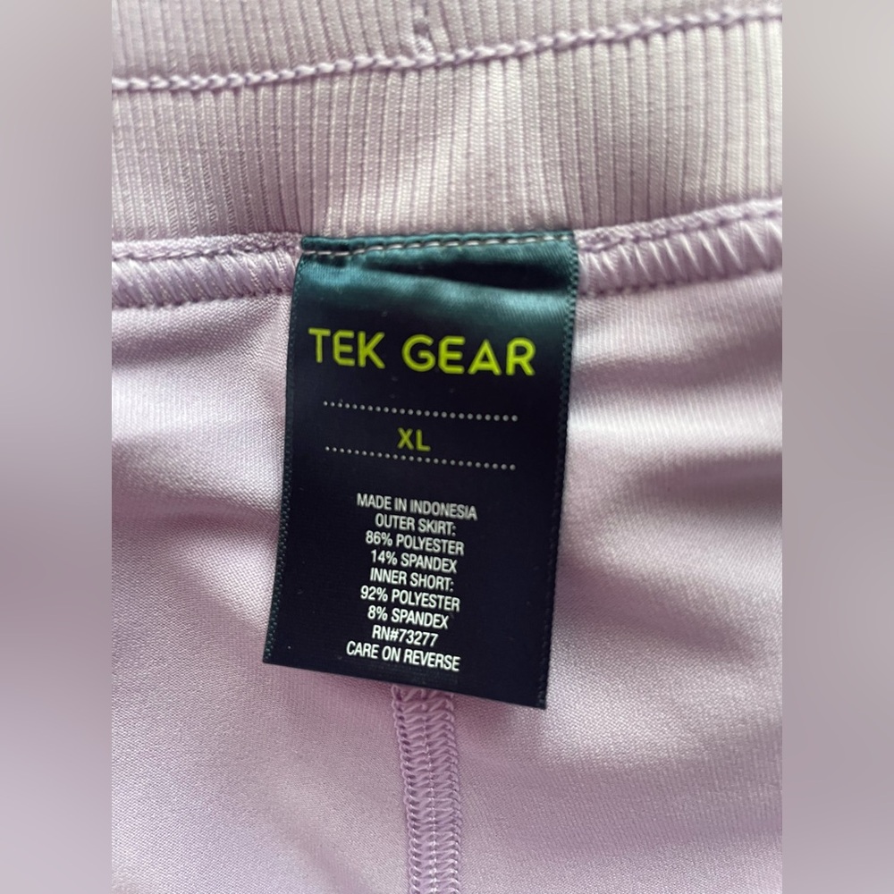 Tek Gear Women Swim Suit Purple Multi Colored Skirt Size XL - Picture 6 of 7
